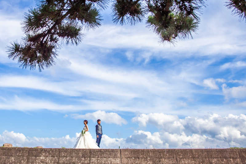 【基本料60%OFF】2月末まで限定！ドローン空撮＆ムービー付の豪華前撮りプラン