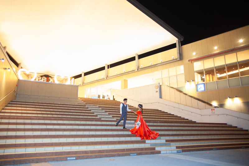 【5月まで限定】結婚式場貸出30万円以上のドレス2着【無料貸出】 チャペルフォトプラン＋ヘアメイク｜全100データ付き