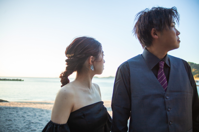 【2月末まで｜基本料金60%OFF】前撮り写真＋オープニングムービー＋ドローン＋衣装無料【296,000円▶️116,000円】