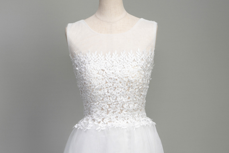 フラワーチュールドレス