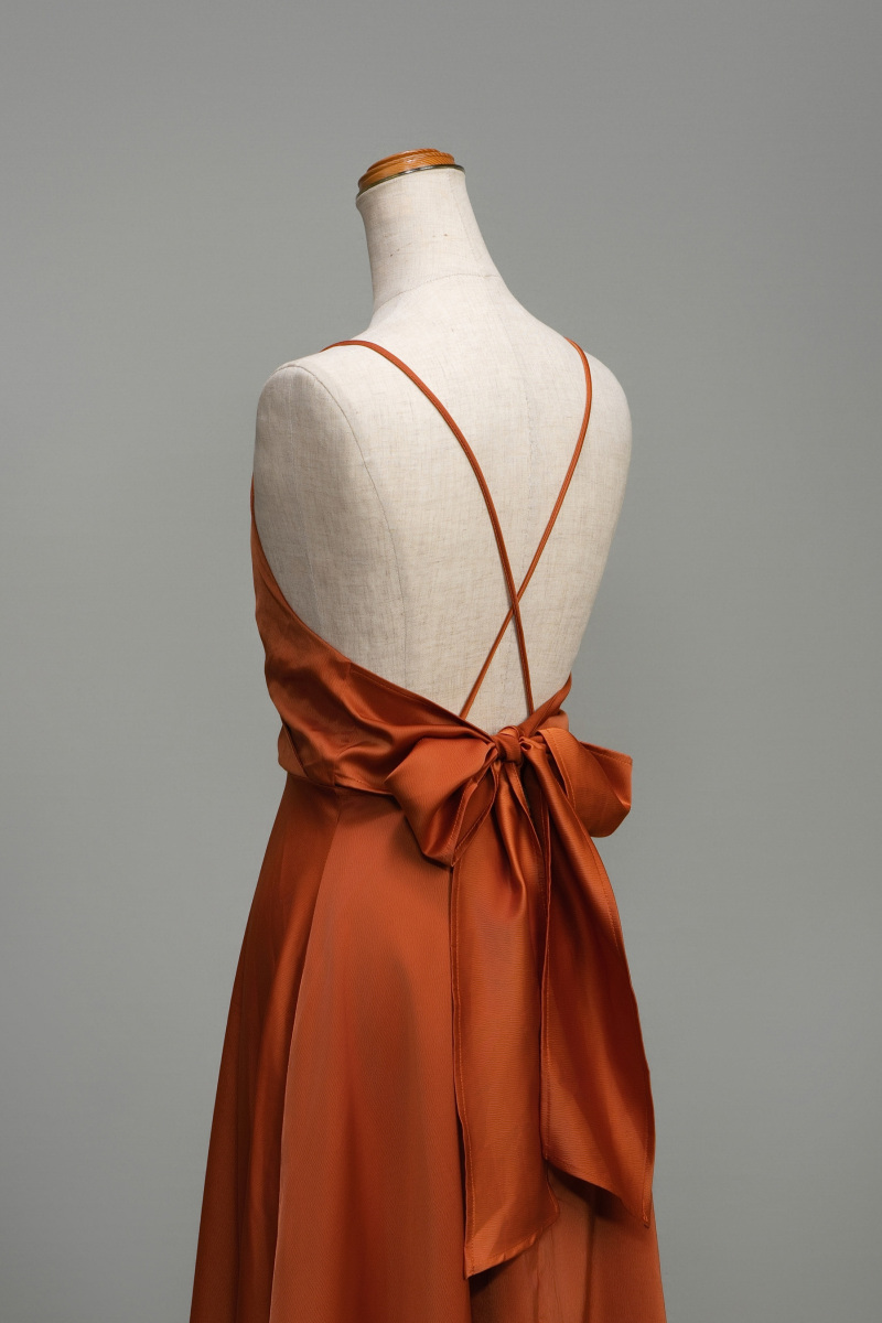 アンクルドレス　テラコッタ