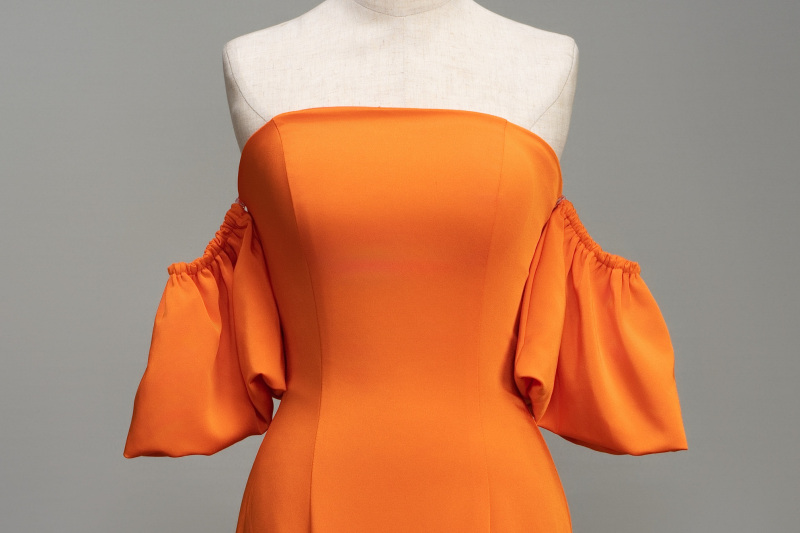 付け袖マーメイドドレス