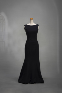 シンプルノースリドレス　ブラック