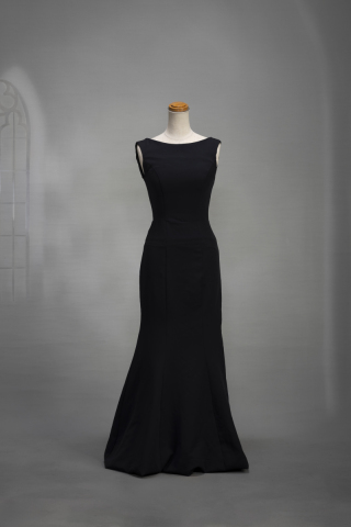 シンプルノースリドレス　ブラック