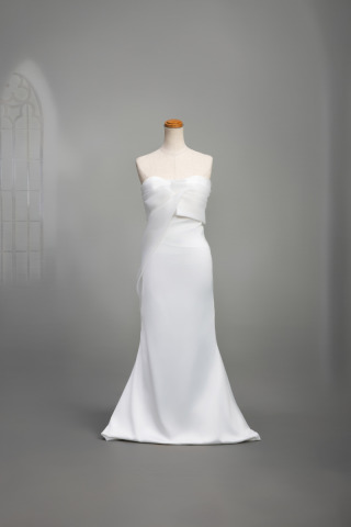 チュールベアトップドレス