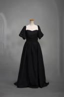 2wayパフスリーブドレス　ブラック