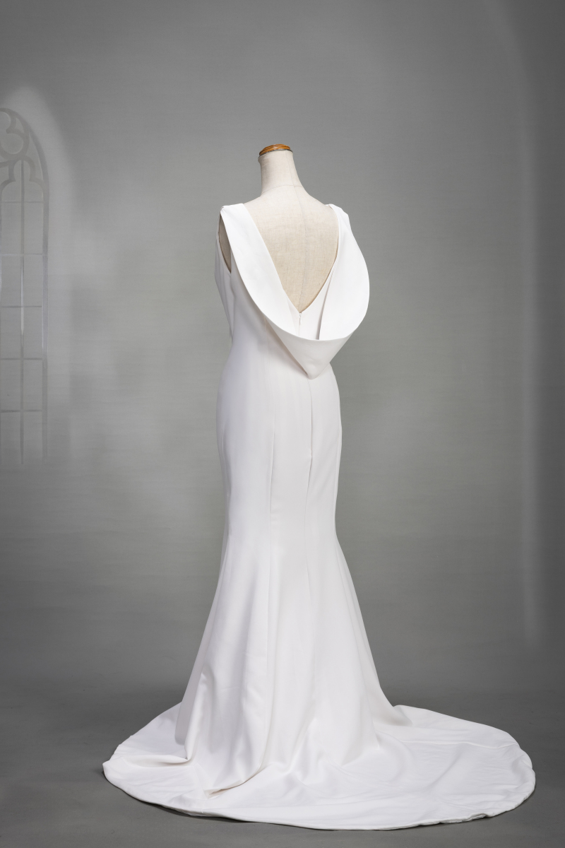 バックシャンスレンダードレス