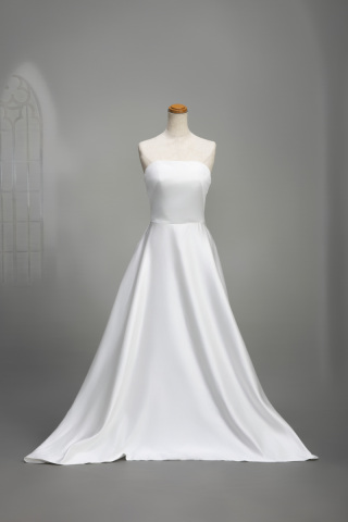 フィッシュテールトレーンドレス