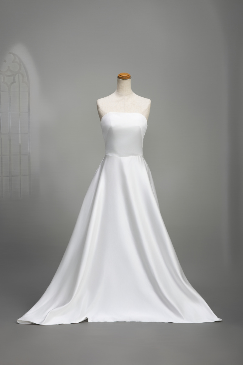 フィッシュテールトレーンドレス