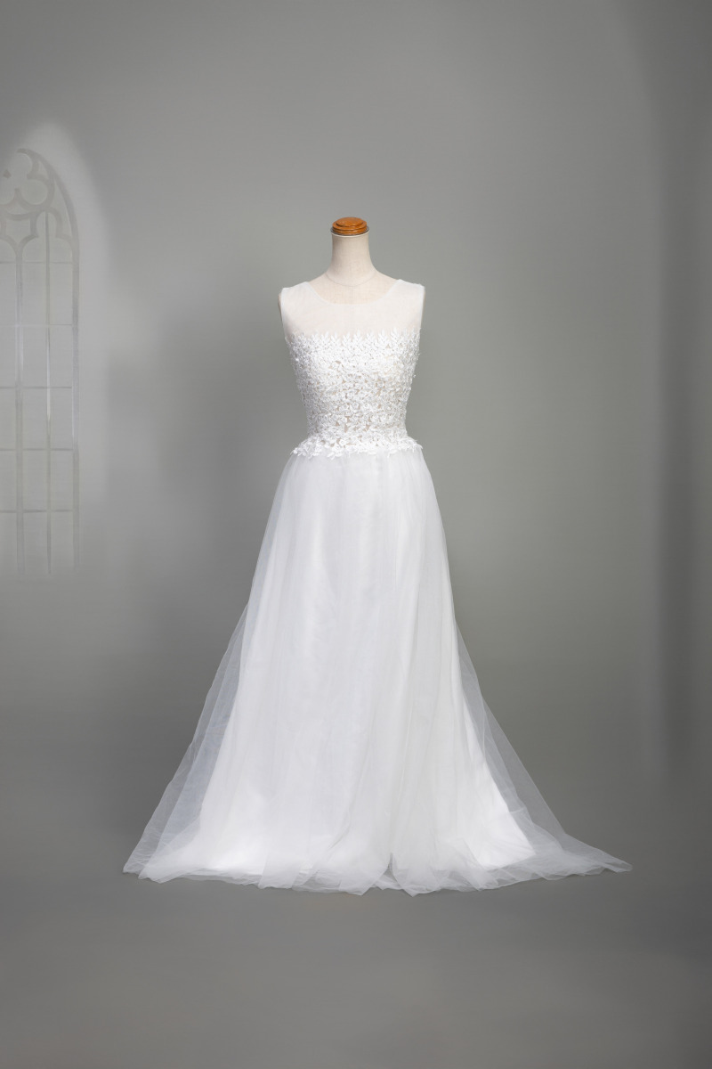 フラワーチュールドレス