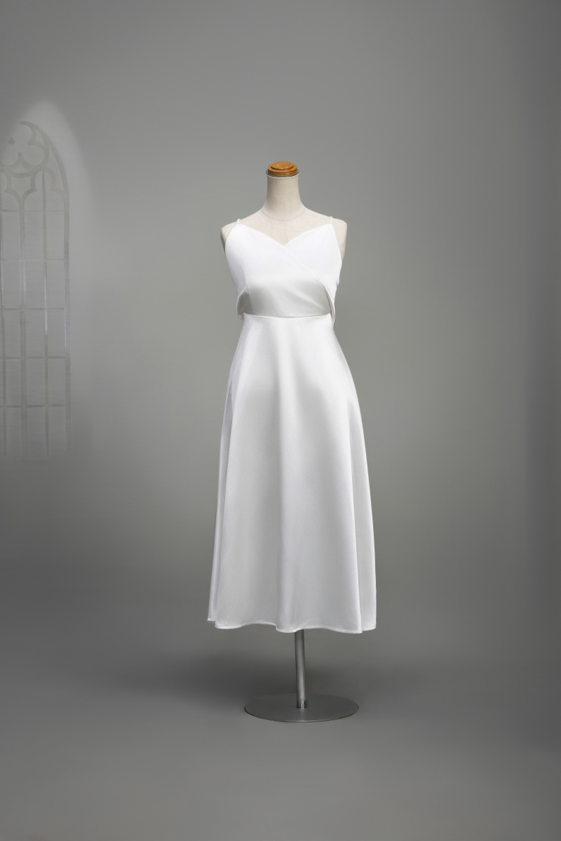 アンクルドレス　ホワイト