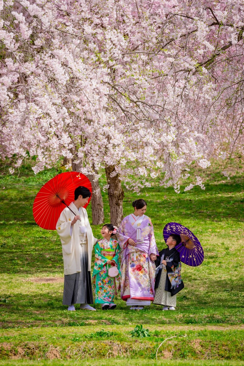 お子様とも一緒に楽しく撮影できます