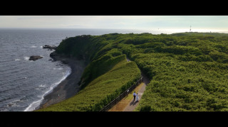 大自然を感じさせる城ヶ島はドローン撮影が必須！！オシャレさとお二人の希望をそのまま映像として形にします。