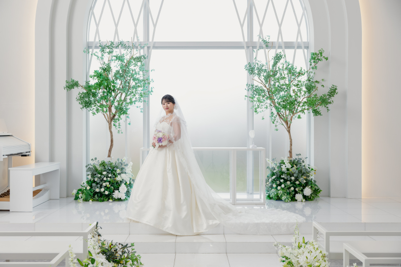 【Photorait限定】⭐︎ソロウェディング⭐︎写真全データお渡し【大宮or越谷の結婚式場チャペルで撮影】