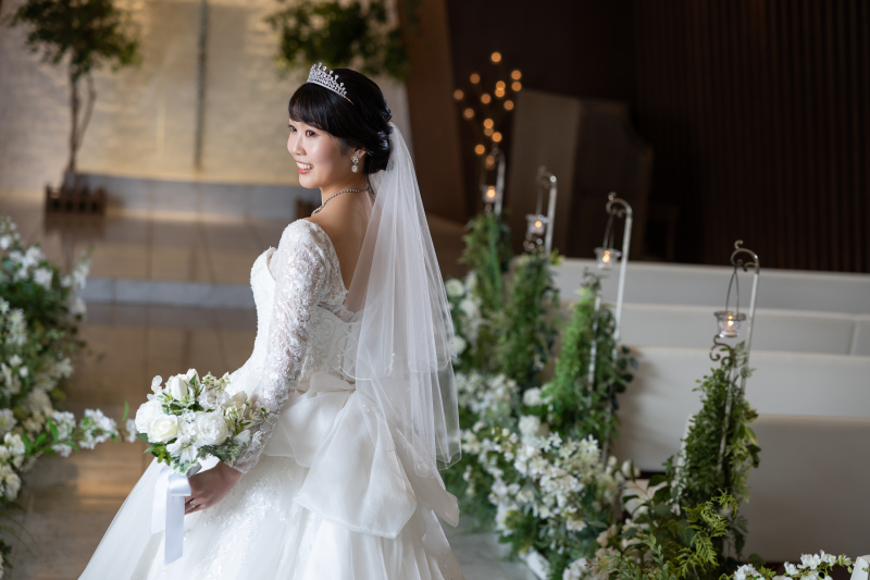 【Photorait限定】⭐︎ソロウェディング⭐︎写真全データお渡し【大宮or越谷の結婚式場チャペルで撮影】