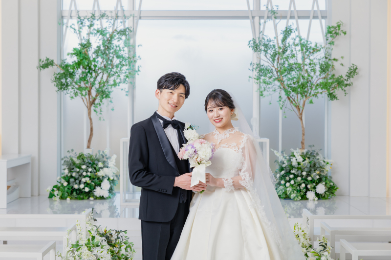 【5~7月撮影限定】チャペル＋花田苑⭐︎写真特急納品・ムービー付き⭐︎&yen;265,000&rarr;180,000円！＊土日祝料金なし