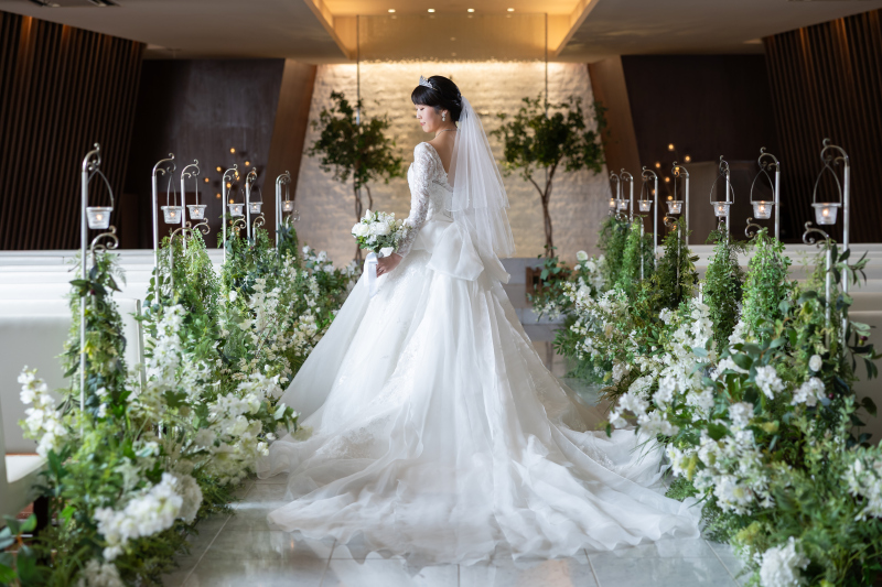 【Photorait限定】⭐︎ソロウェディング⭐︎写真全データお渡し【大宮or越谷の結婚式場チャペルで撮影】