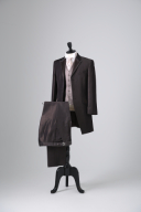 ブラウンストライプフロック