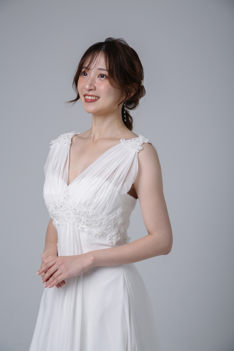 ドレープショルダーVネック　WD00251