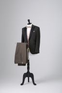 新作ジャガードカーキサテンベスト