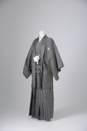 ダークグレー×市松