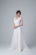 ドレープショルダーVネック