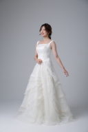 肩あり花付きAライン