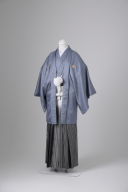  グレー×シルバーグラデーション