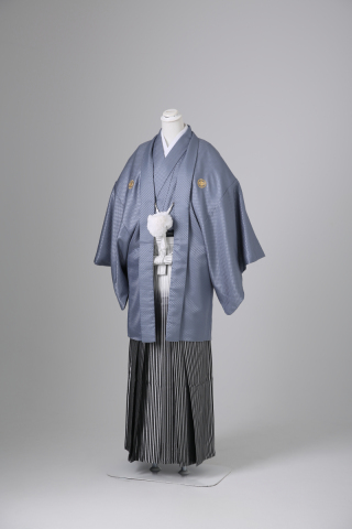  グレー×シルバーグラデーション