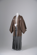 ブラウン×市松