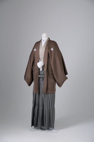 ブラウン×市松