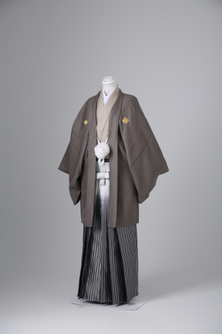 ココア×シルバーグラデーション