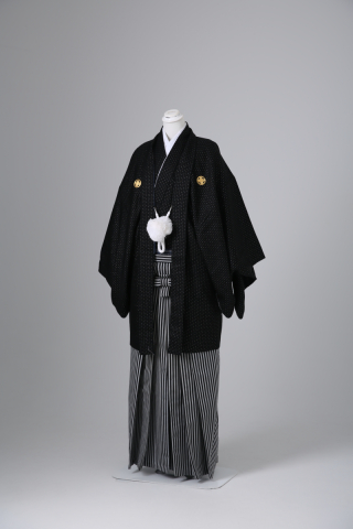 黒ラメ×仙台平