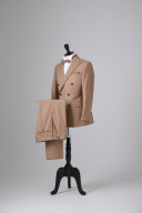 ダブルジャケット　キャメル