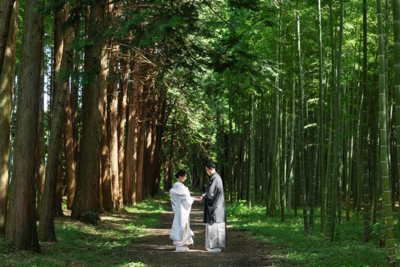 ふたりだけの誓いの瞬間