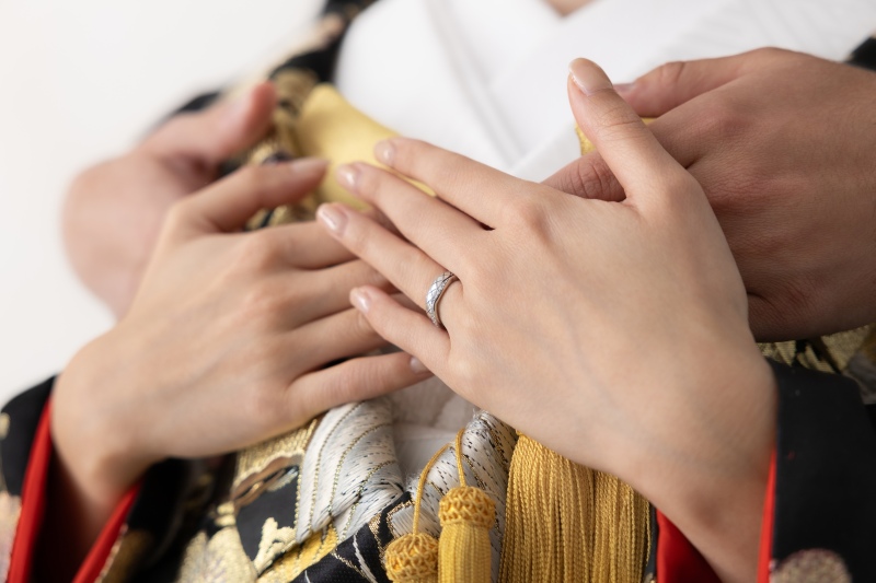 お手元ショットも！