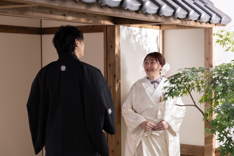笑顔で向き合う瞬間