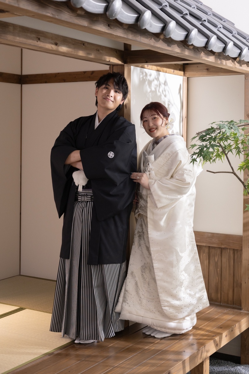 凛とした和装姿