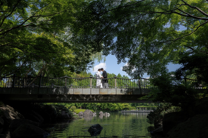 橋の上で交わす誓い