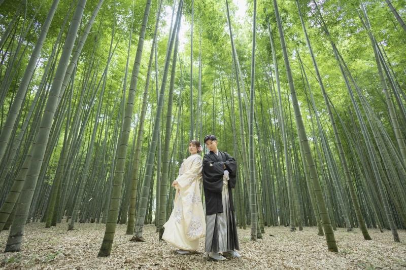 竹林と一緒に・・・