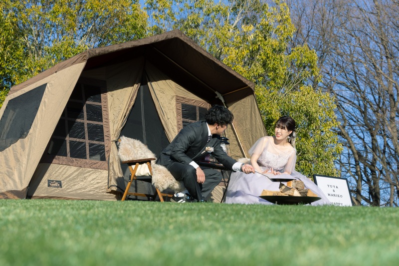 キャンプ車日光