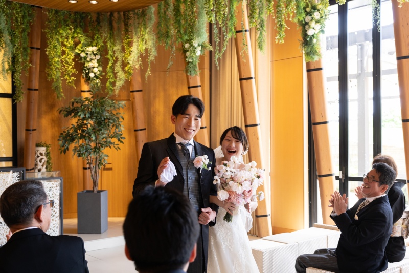 笑顔があふれるセレモニー