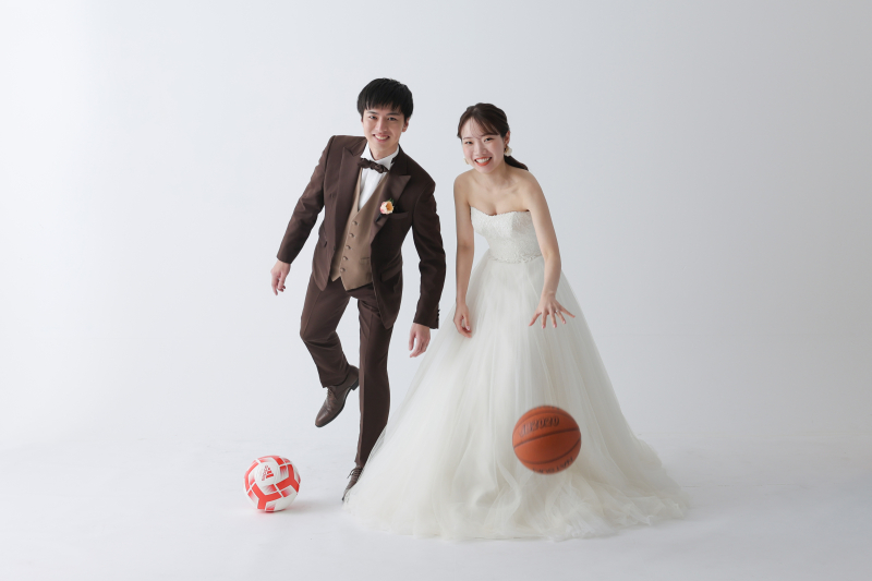 おふたりらしい遊び心