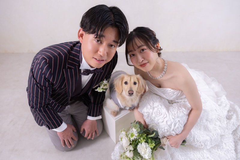 大切なワンちゃんと一緒に