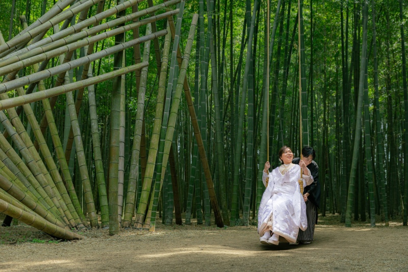 ブランコもあるんです！