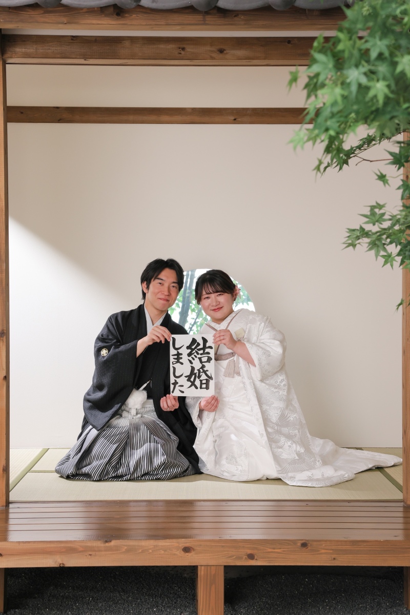 おふたりの幸せオーラが伝わる1枚＾＾