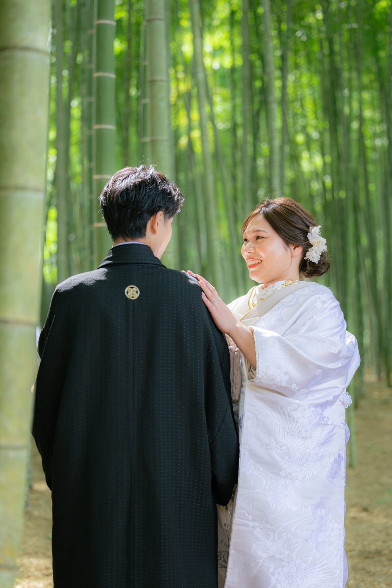 照れくさそうにするお嫁さん＾＾