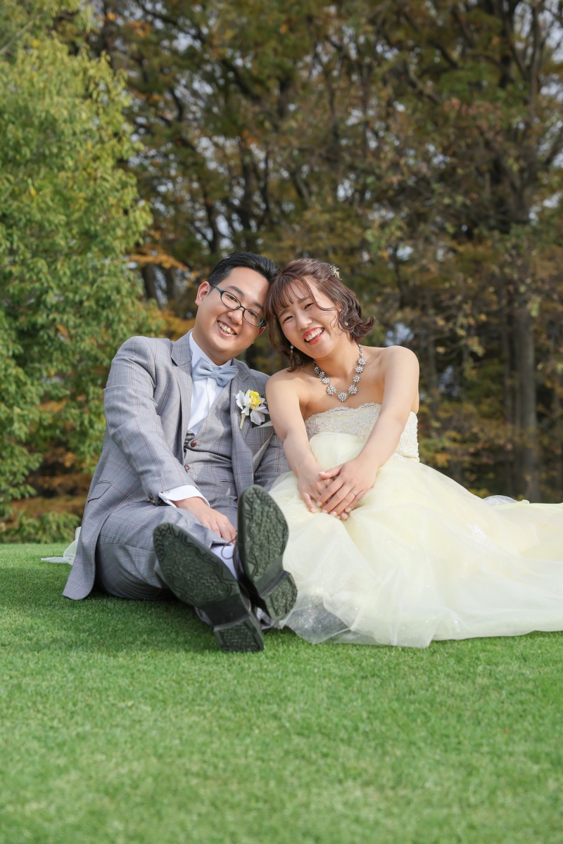 一緒に休憩。一緒に笑う。