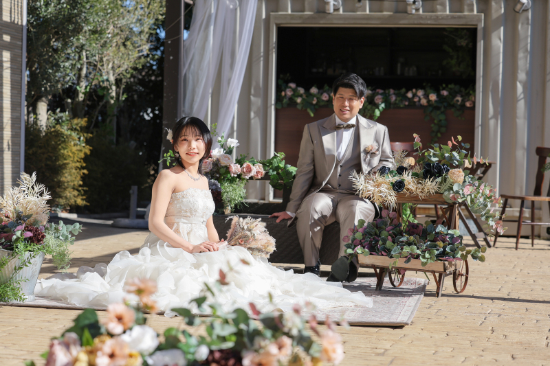 お外ショット！