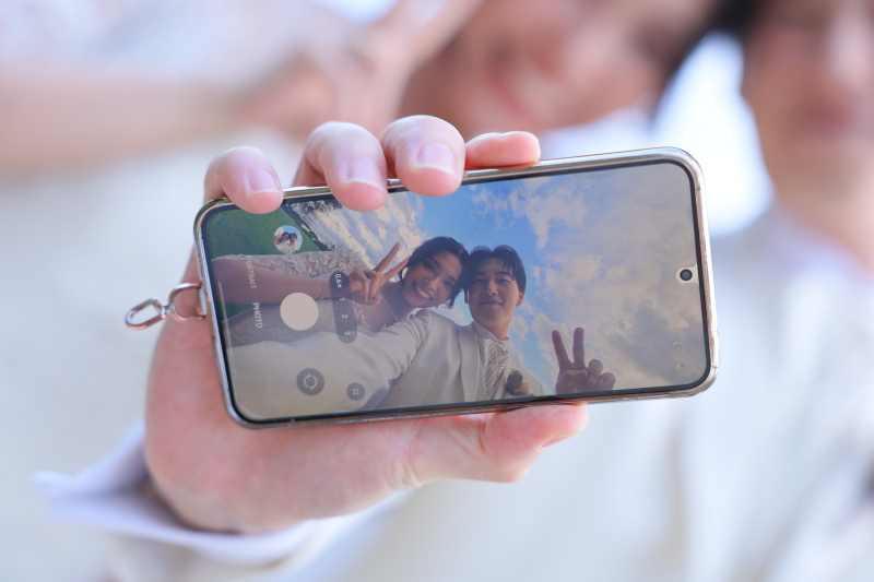 【家族も呼べちゃう！】チャペル・ガーデンフォト！